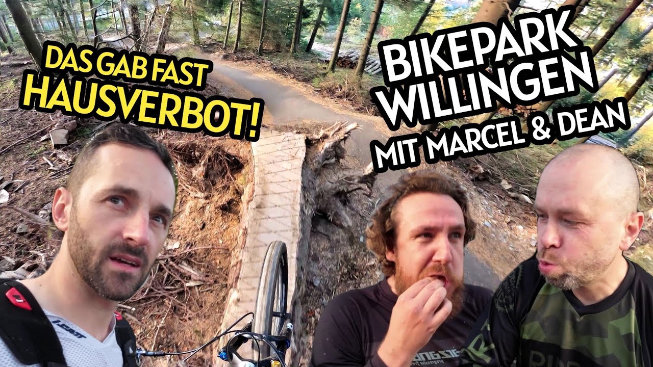 Das gab fast Hausverbot 🙄 im BIKEPARK WILLINGEN | Neue FREERIDE STRECKE | Battle gegen Dean & Marcel