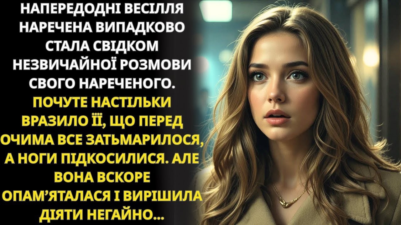 Наречена почула секрет нареченого і миттєво вирішила діяти…