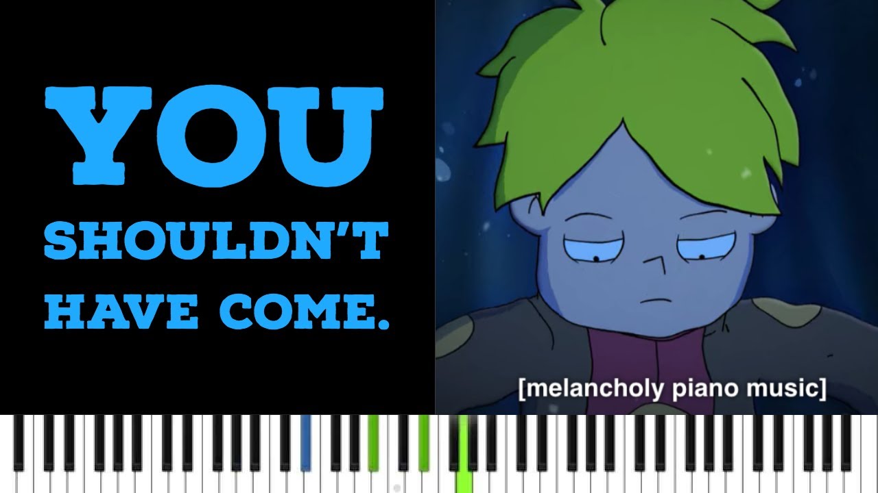 Final Space Soundtrack for piano - Speaking Through a Portal - S2E09