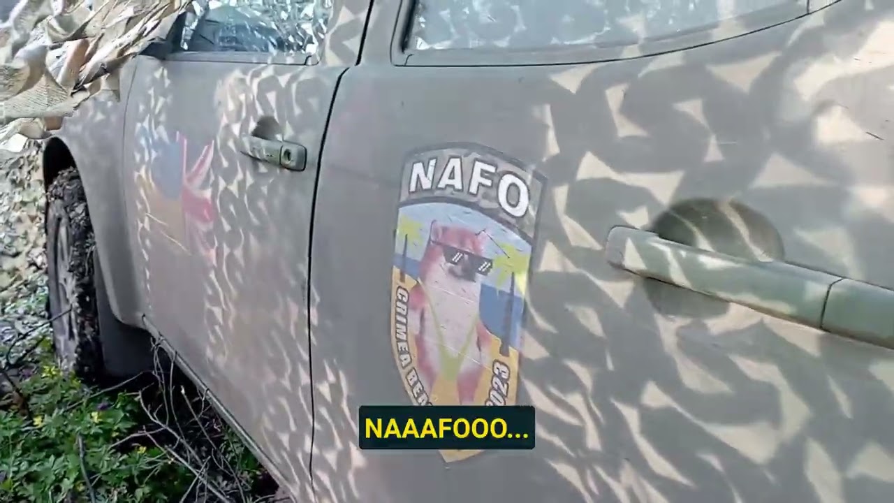 Camouflaging the NAFO Truck: 67th Artillery Brigade Shows How It's Done
