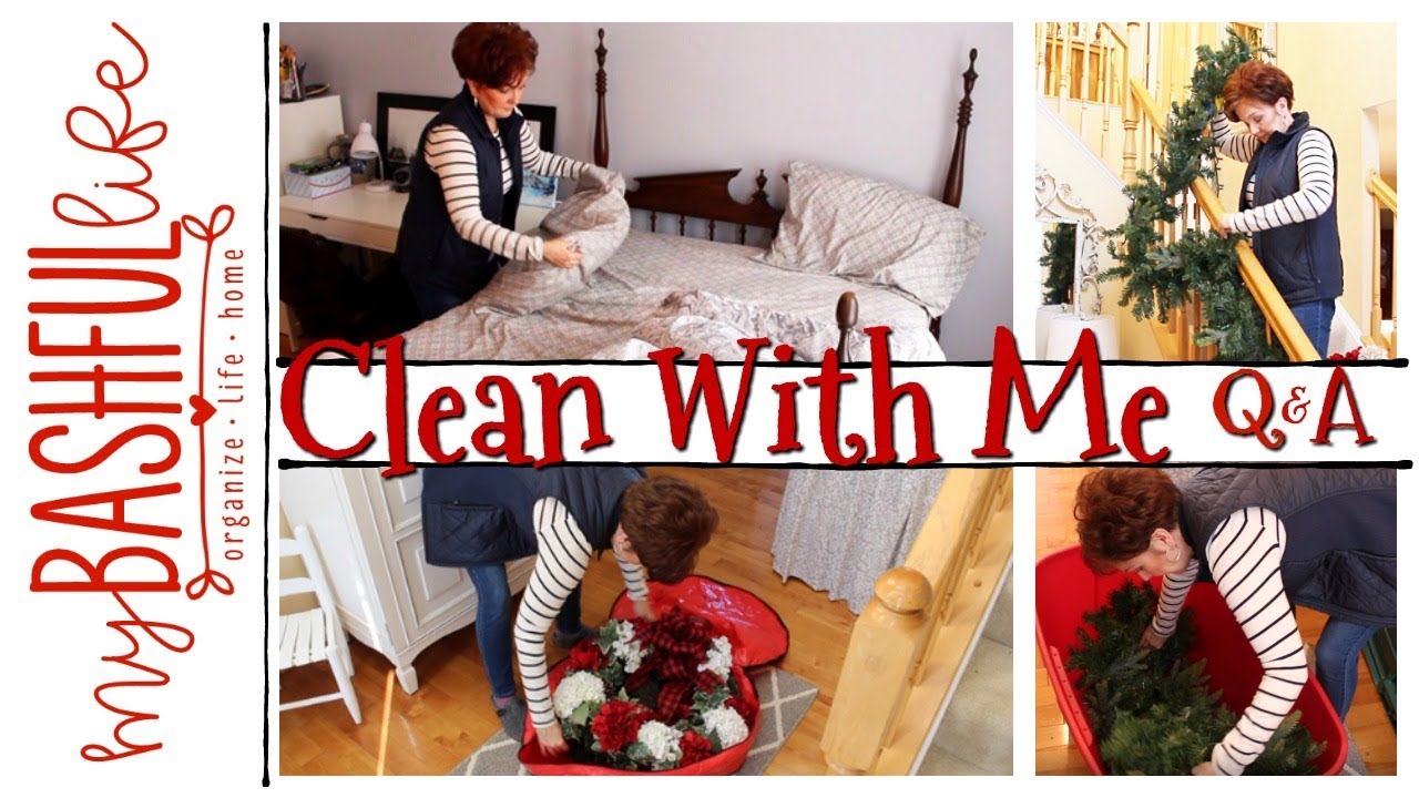Clean With Me Q & A / Chat
