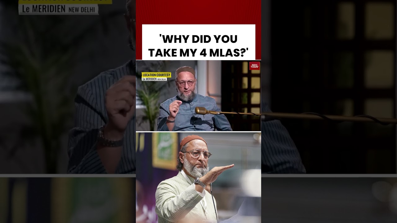 Asaduddin Owaisi On Alliances: Why Did You Take Over My 4 MLAs? Was That A Gandhian Act? | #shorts