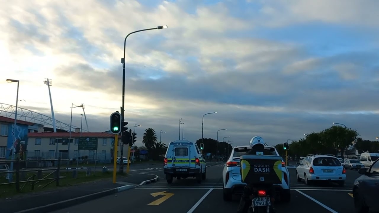 From M5 through Athlone on a May Saturday morning in Cape Town