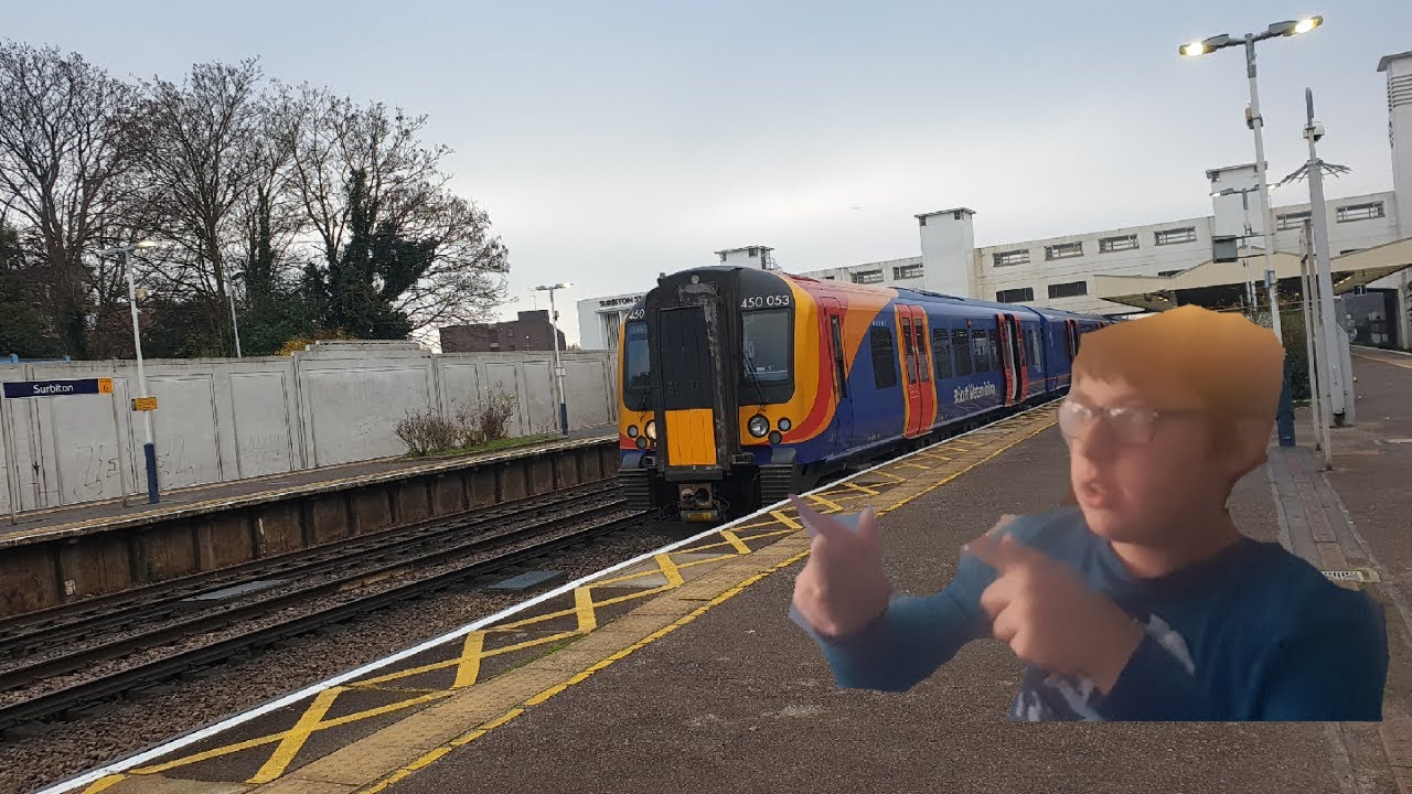 Trains at Surbiton