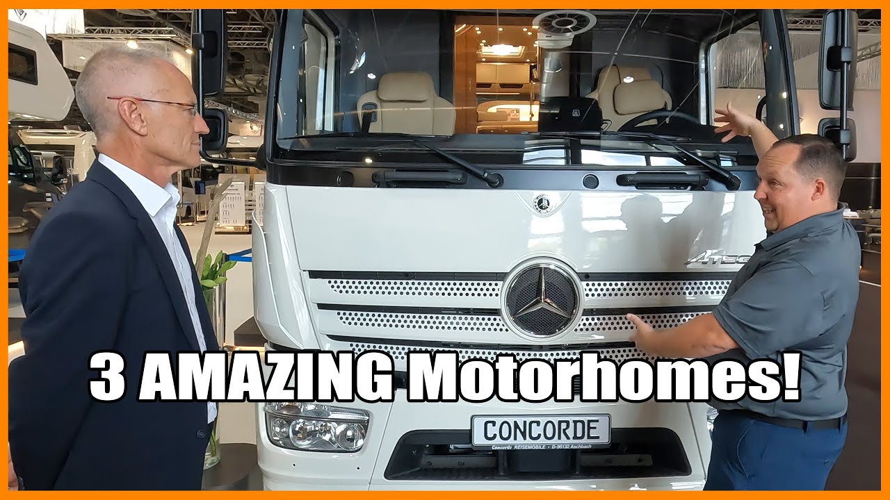 Concorde Mercedes Mega Class A Motorhomes