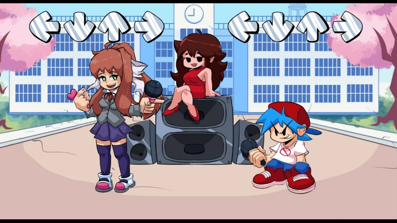 FNF: Vs Monika HD 