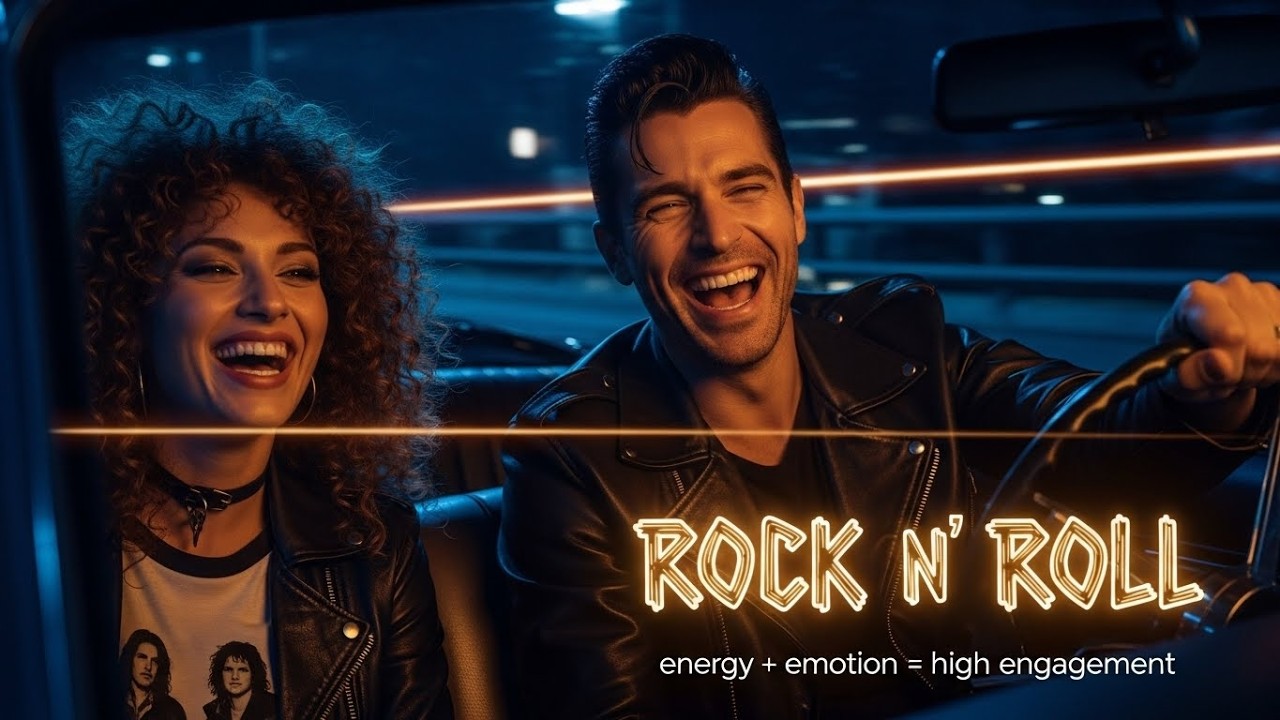 Midnight Rock ’n Roll Atmosphere | Dark Americana Nights #RockNRoll #DarkAmericana #NightVibes