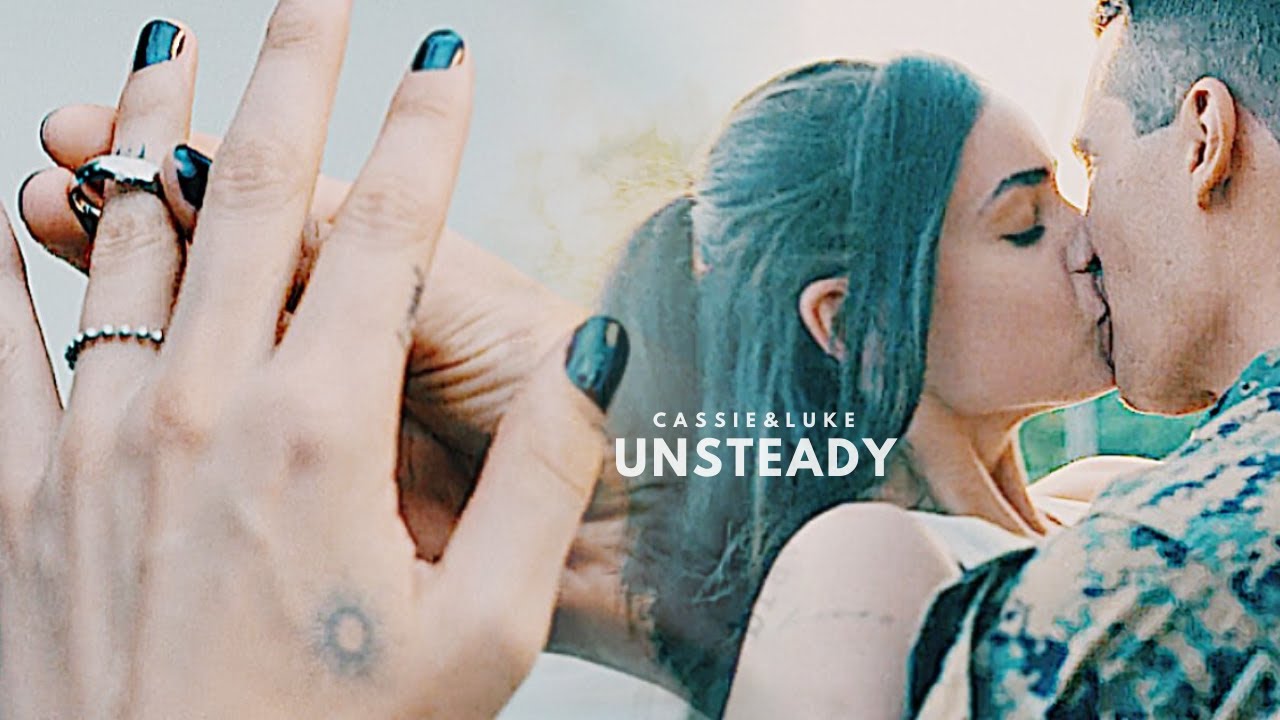 Cassie & Luke || Unsteady [purple hearts]