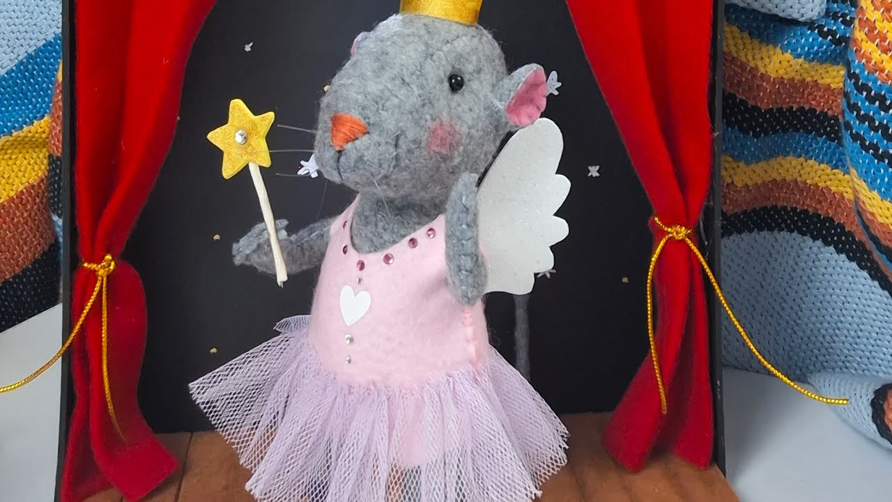 Tutorial live #8 La Ratonera en paño lency/fieltro. Ratoncitos con ocupaciones.