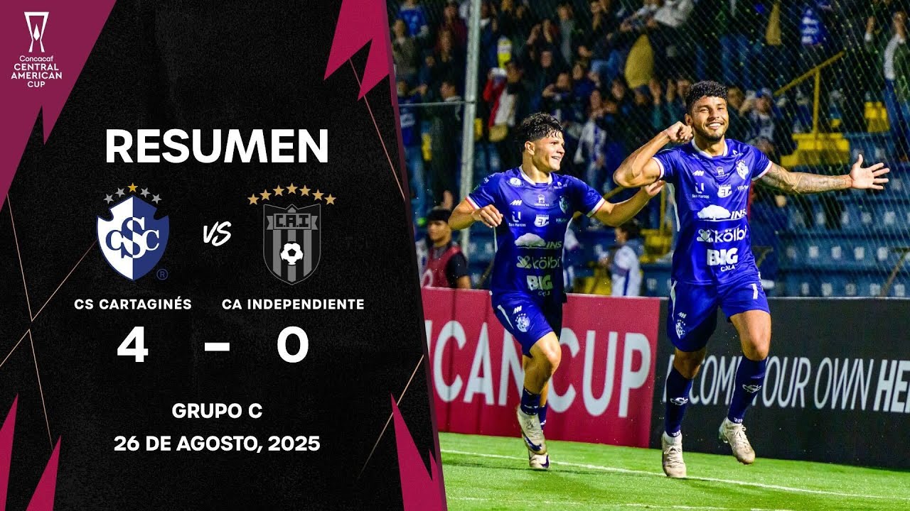 Cartagin&eacute;s vs CAI | Copa Centroamericana Concacaf 2025 | Fase de Grupos