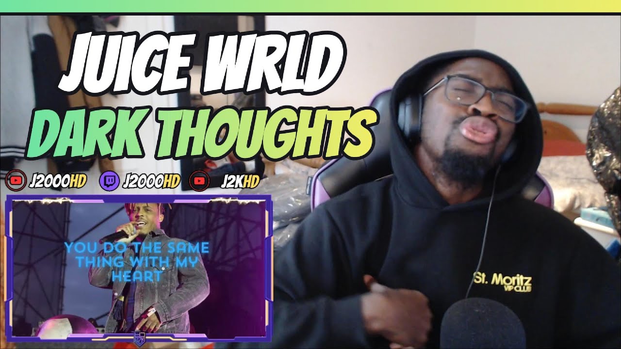 J2KHD REACTS TO Juice WRLD - Dark Thoughts | (REACTION!!)