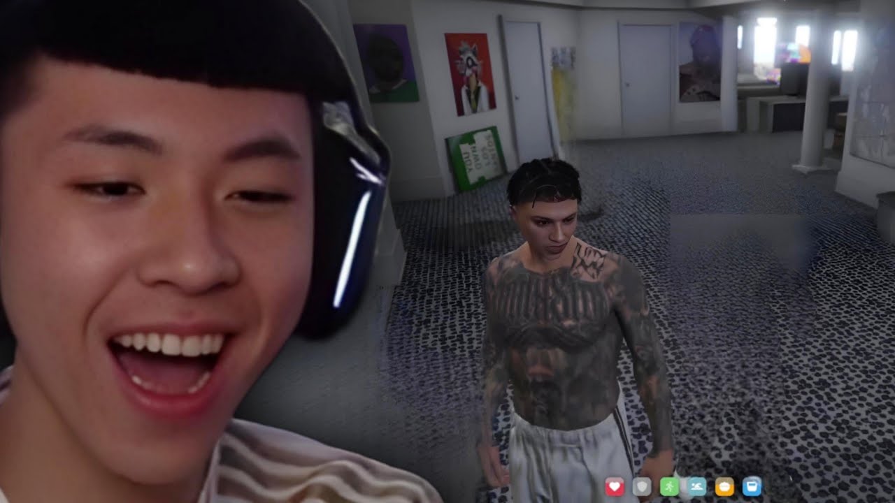 Rayasianboy Visits Kai Cenat's Room in GTA.. 😲