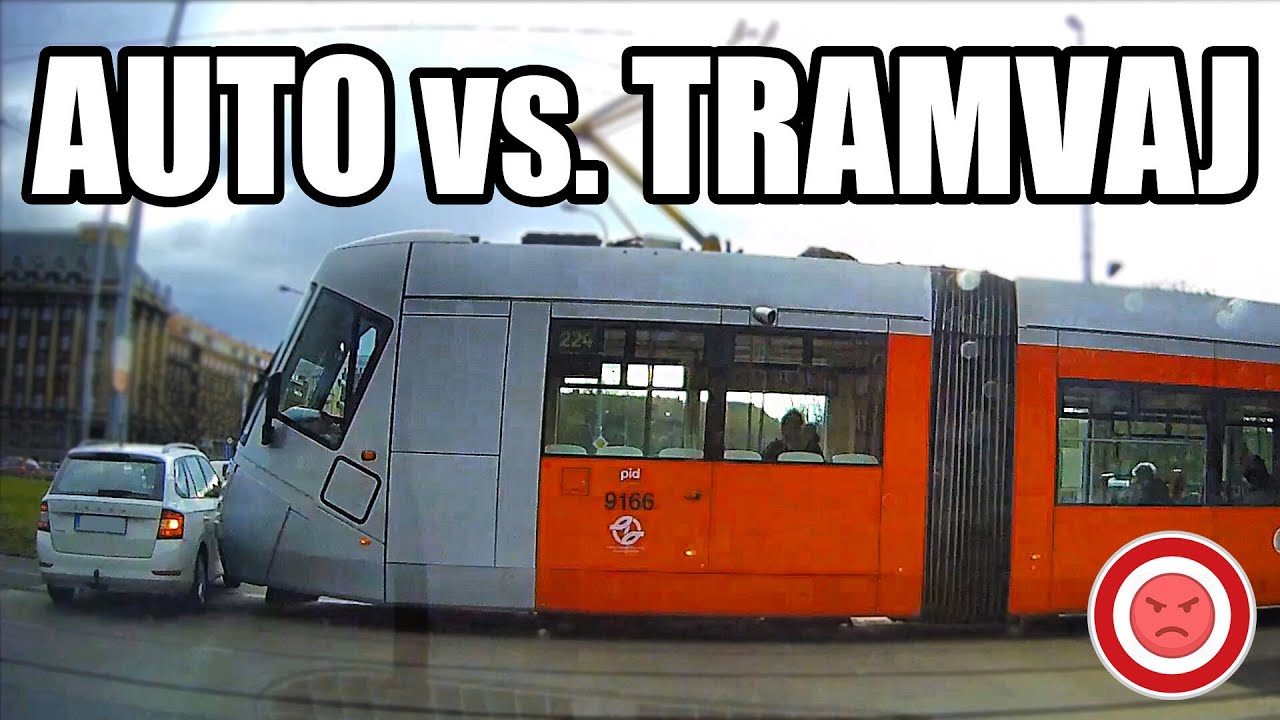 AUTO vs. TRAMVAJ, Těsné VYHNUTÍ na Dálnici a Fanoušci 
