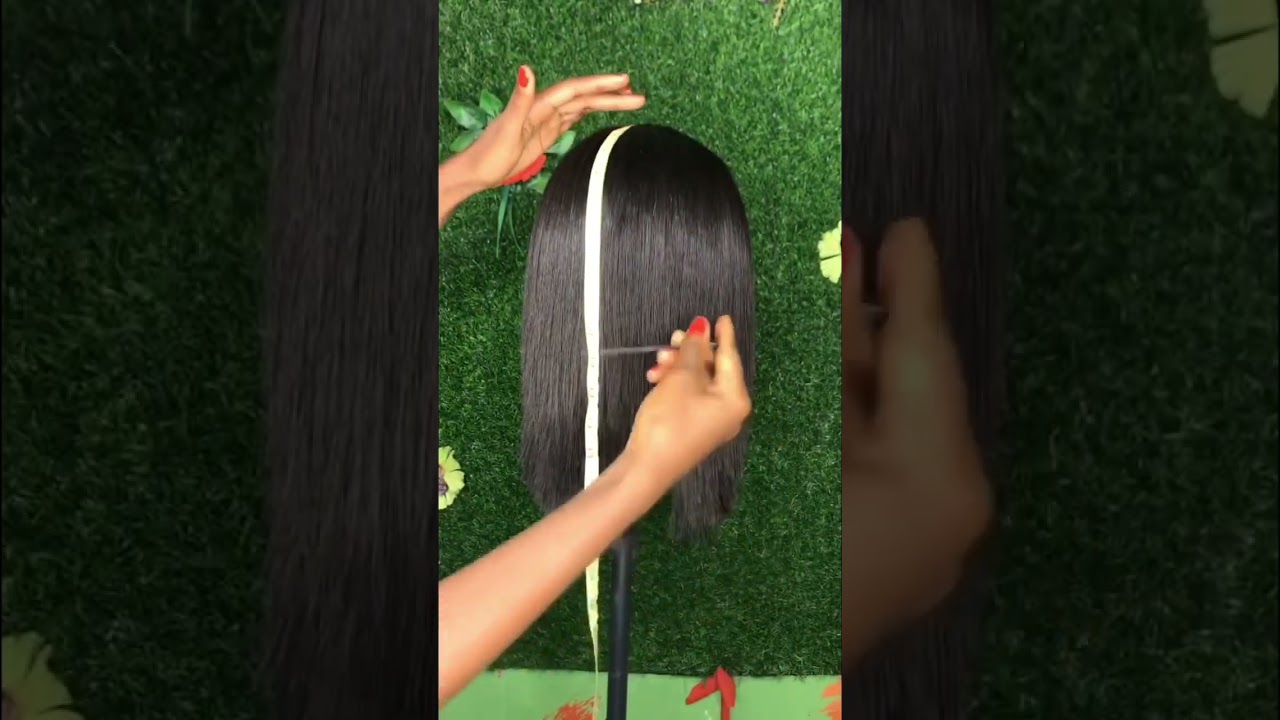 Your mini guide to cutting a blunt cut 