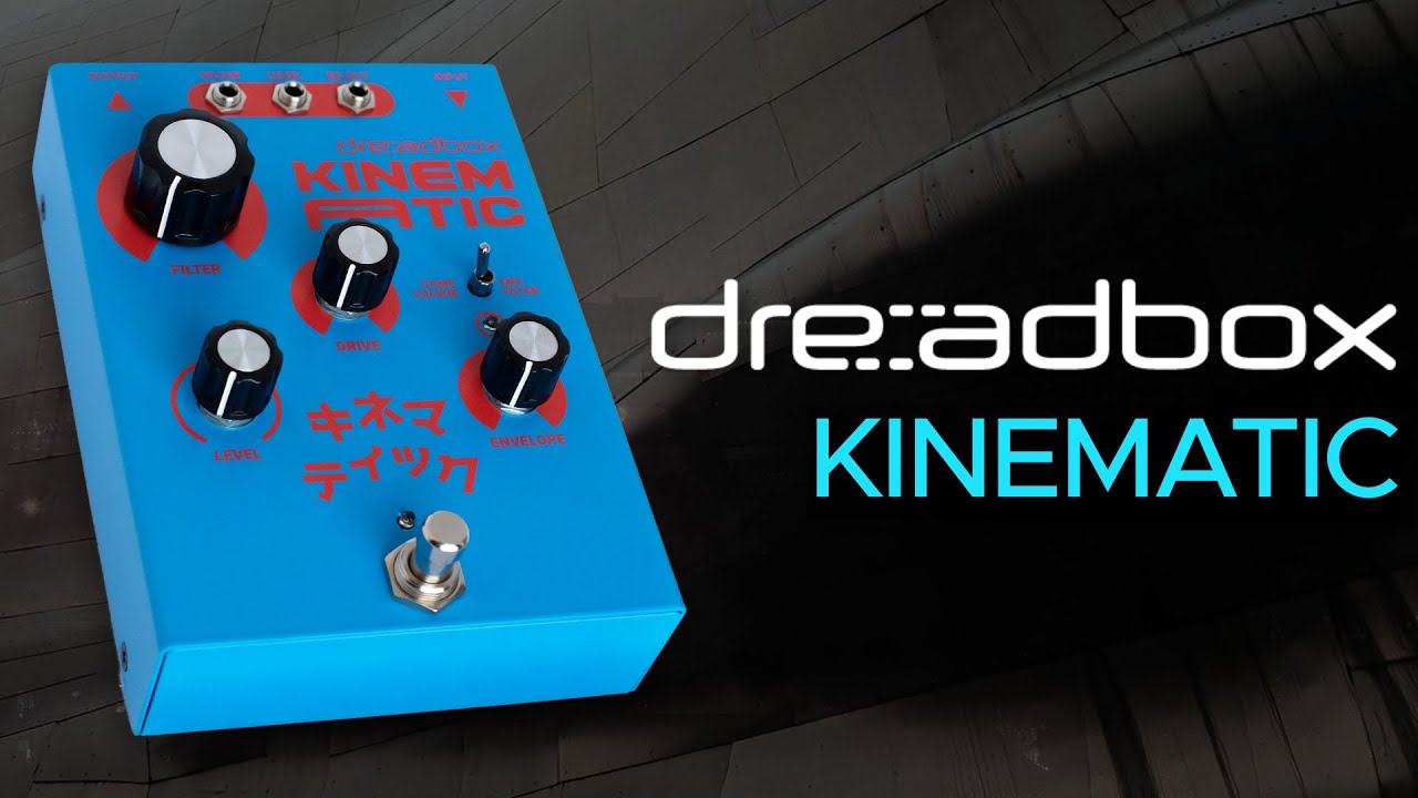 dreadbox Kinematic Compressor / Filter Sound Demo (no talking) with Elektron Model:Cycles