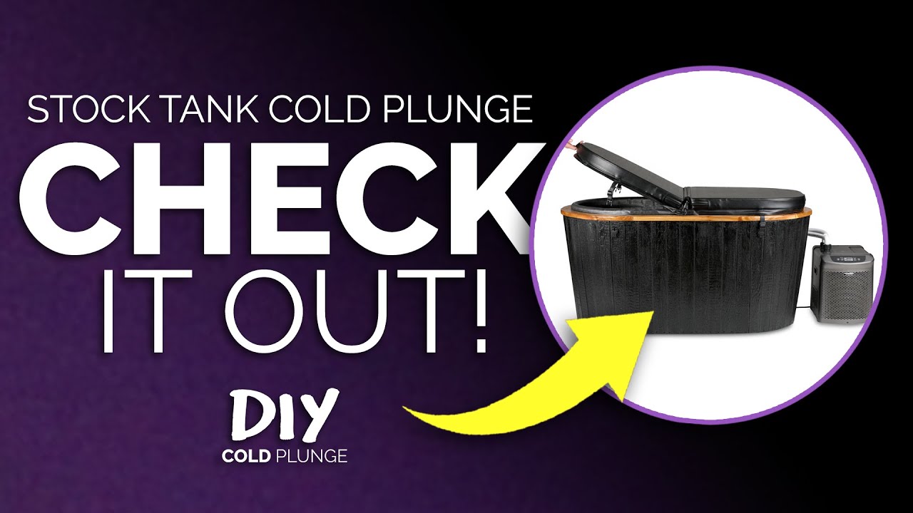 This is the ULTIMATE Stock Tank Cold Plunge | Overview & Details of the New DIY Cold Plunge