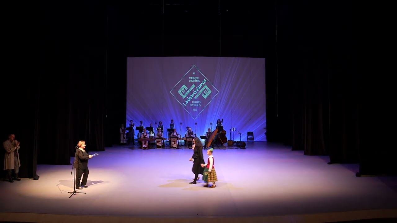 Studentų liaudiškos muzikos festivalis „Linksminkimos 2023“. „Šokim, trypkim, linksmi būkim“