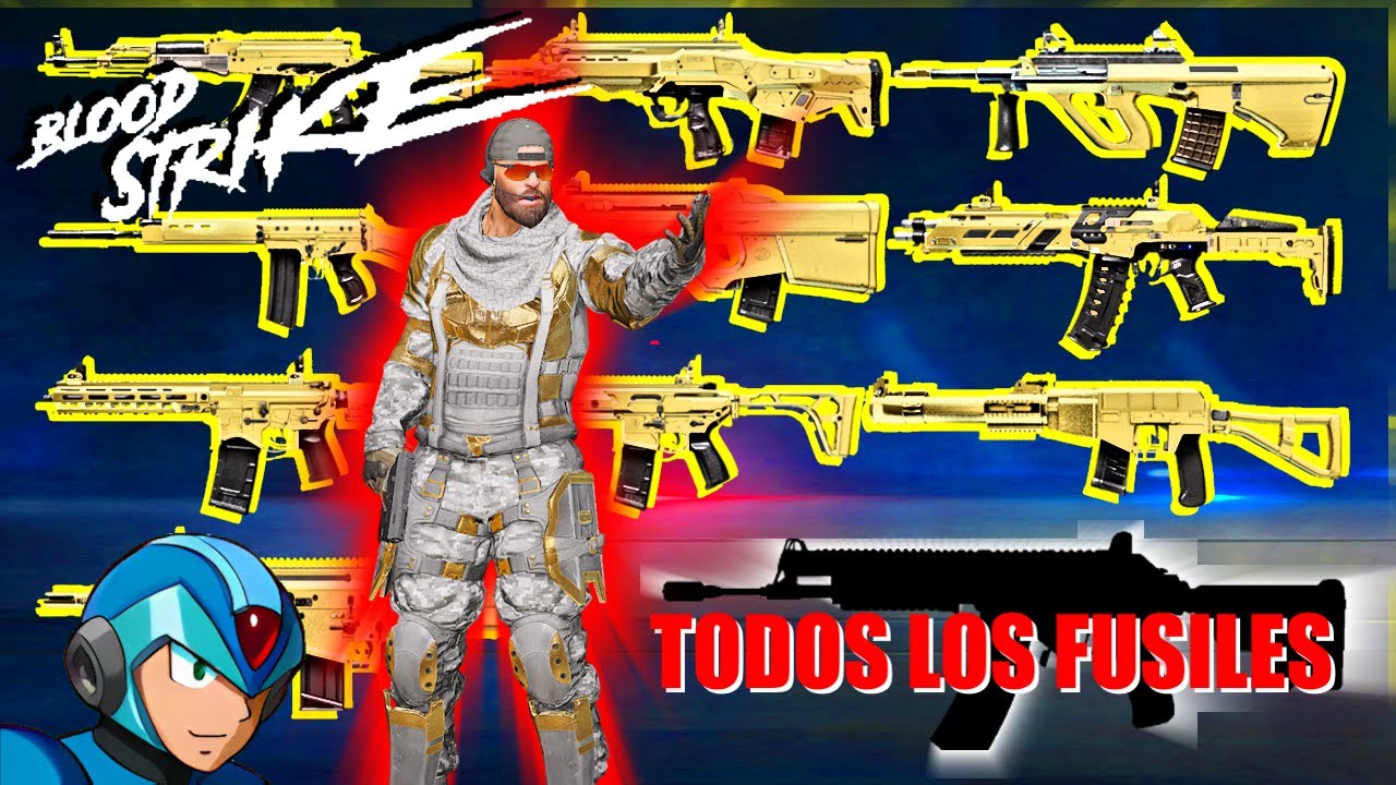 LOGRE USAR TODOS LOS FUSILES EN UNA SOLA PARTIDA!!!