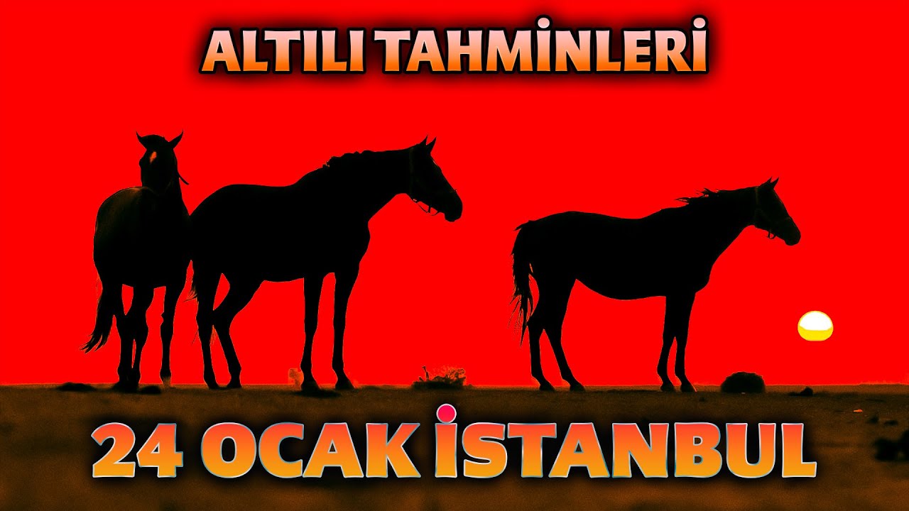 24 Ocak İstanbul At Yarışı | 2. Altılı Tahminleri | 