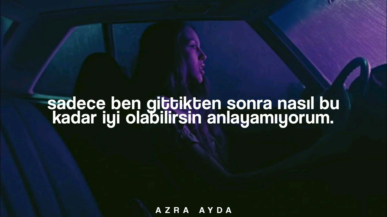 Olivia Rodrigo - drivers license (Türkçe Çeviri)