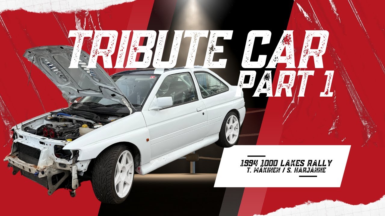 Escort Cosworth | Tribute restoration | 1994 1000 Lakes Rally | T. Mäkinen and S. Harjanne
