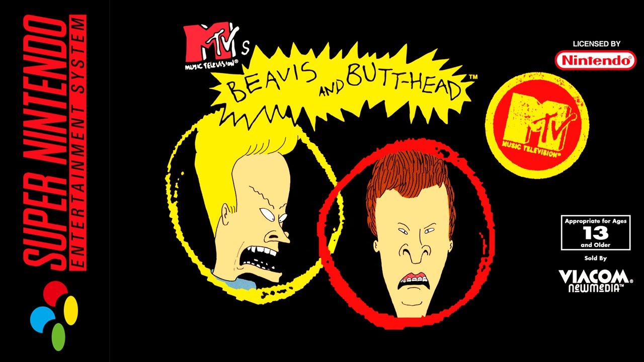 [Longplay] SNES - Beavis and Butt-Head [2 Players] (4K, 60FPS)