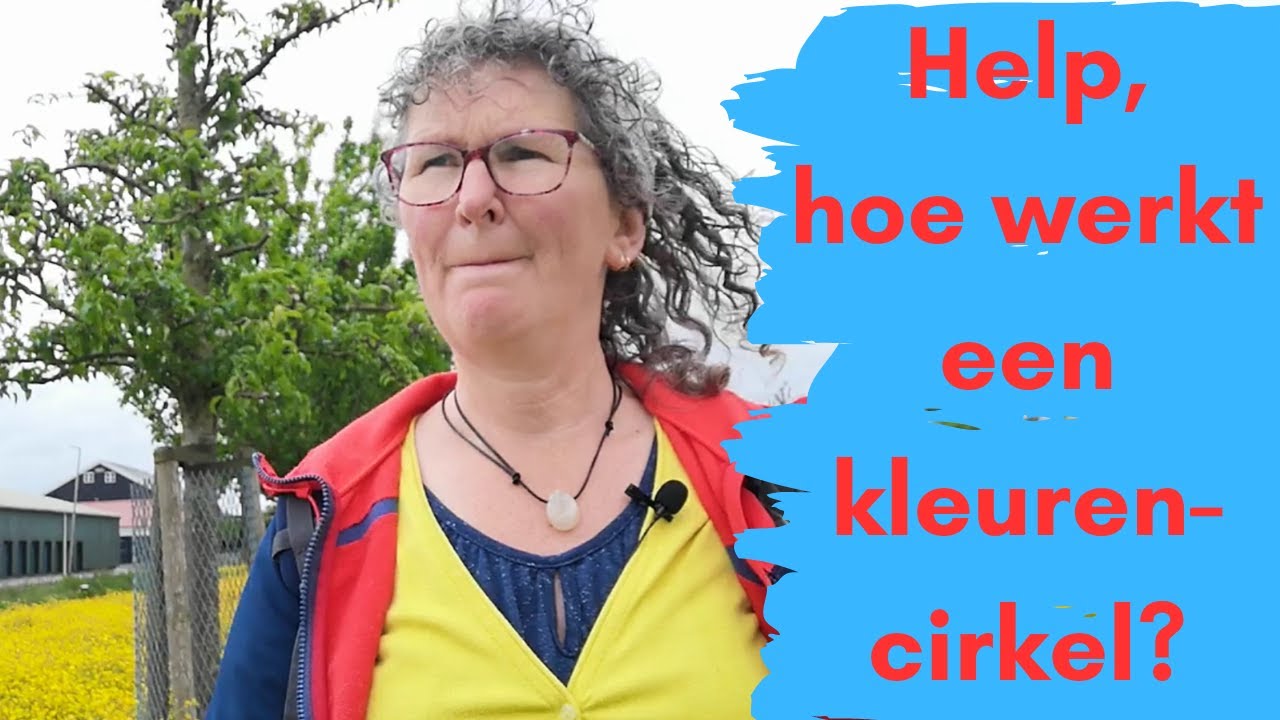 Hoe werkt zo’n kleurencirkel? Leren schilderen en kleuren mengen.