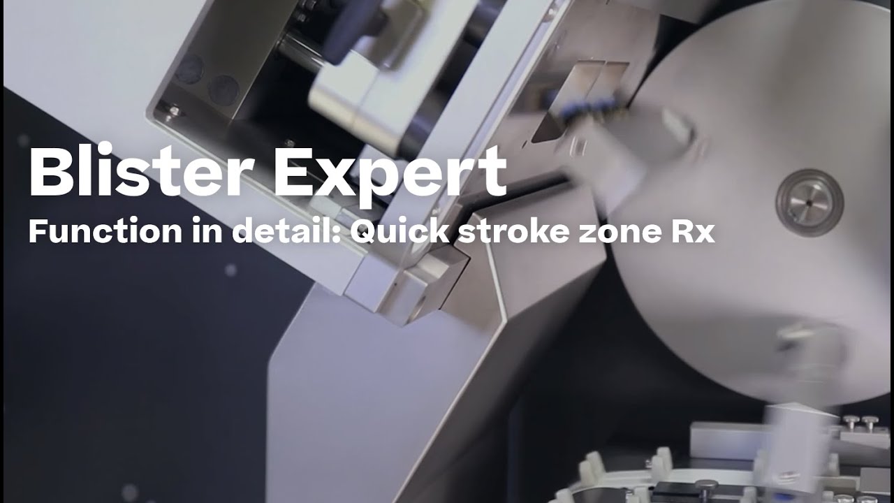 Blister Expert - Quick stroke zone Rx blister transfer N300-M089