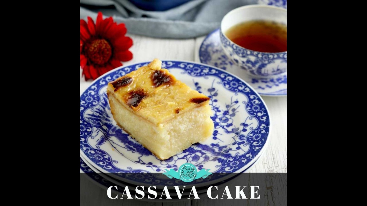 How to Make Cassava Cake  Soft, Chewy & Creamy Filipino Treat
