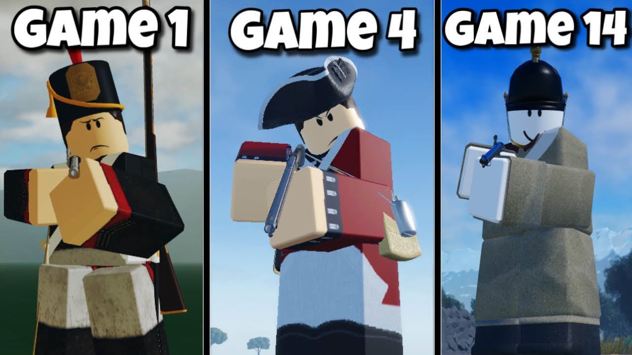 Rifles In 15 Different Roblox Games
