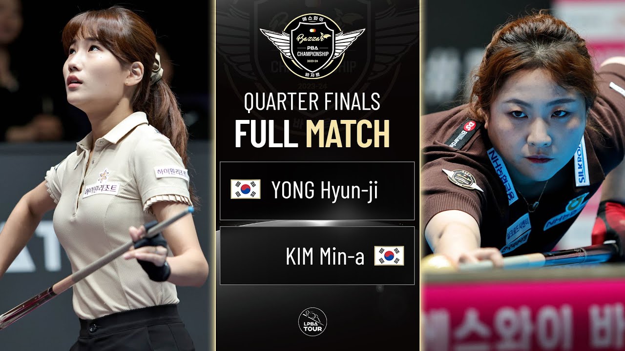 FULL MATCH: YONG Hyun-ji - KIM Min-a | LPBA Tứ Kết | SY Bazzar Championship 2023