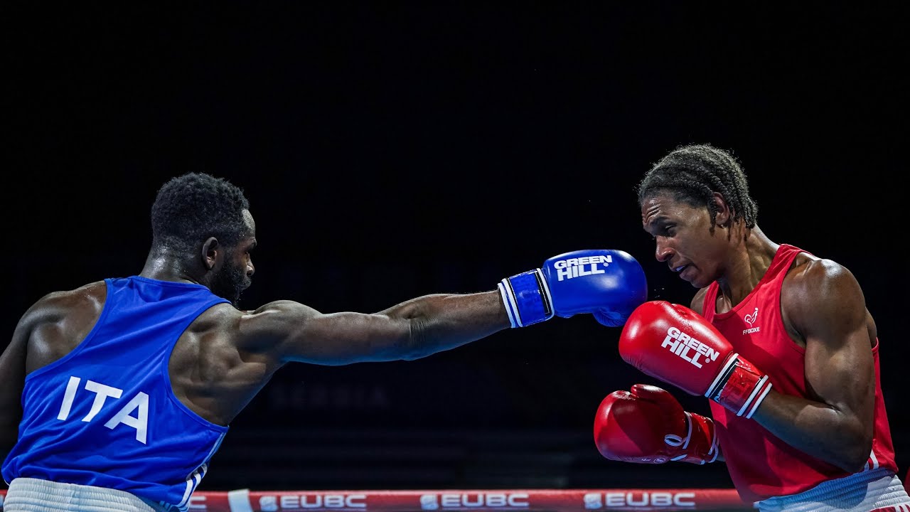 Alfred Commey (ITA) vs. Yojerlin César (FRA) European Boxing Championships 2024 (80kg)