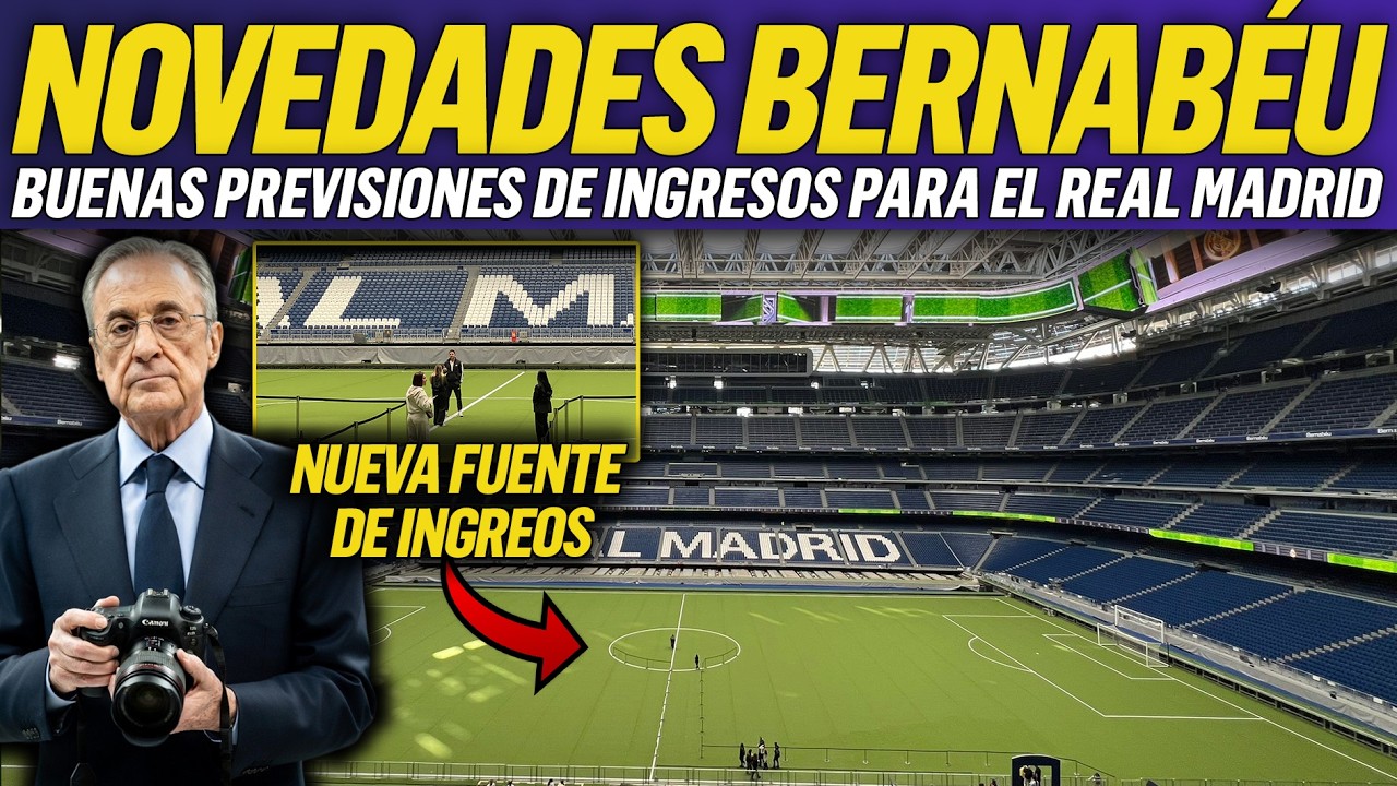 💥NUEVAS EXPERIENCIAS en el BERNABÉU | AVANCES EN EL ANILLO LED | NUEVA ESTACIÓN DE METRO