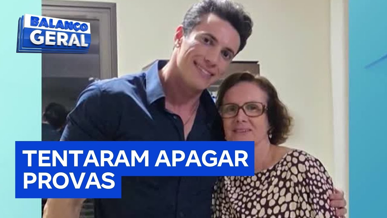 Mãe e filho suspeitos de matar professora de pilates tentam apagar provas obtidas em celulares