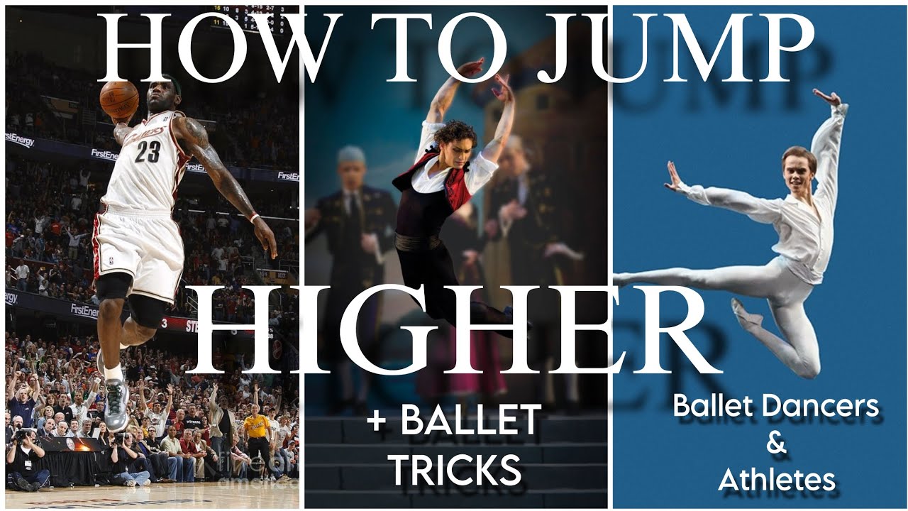 How to jump HIGHER | Ballet Dancers & Athletes + BALLET TRICKS 