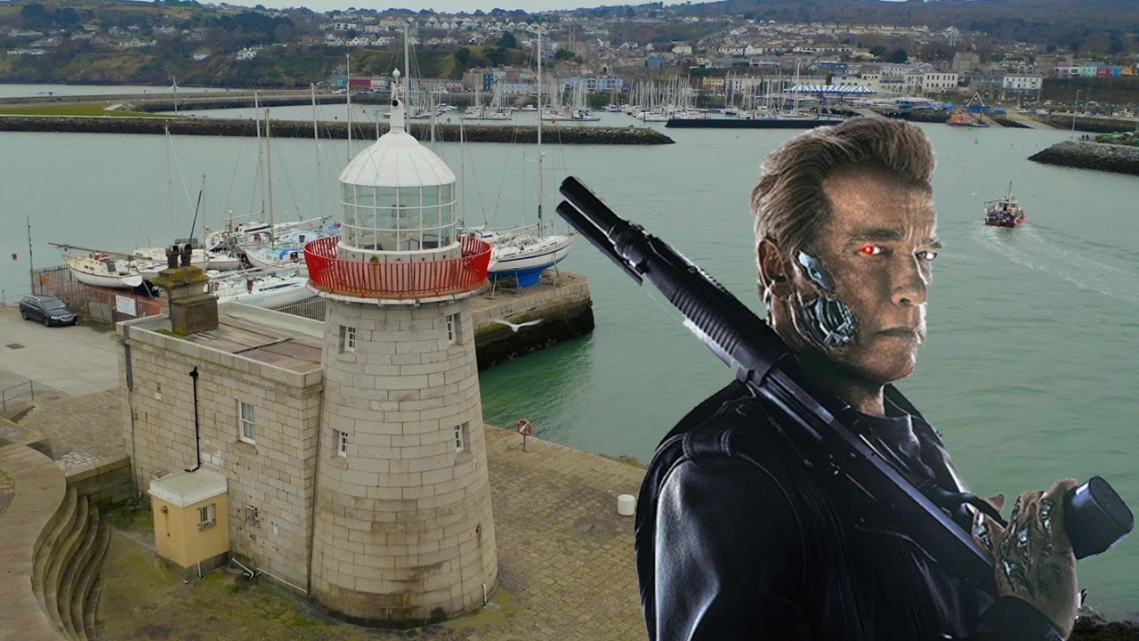 Howth harbour lighthouse narrated by Arnold Schwarzenegger ep3