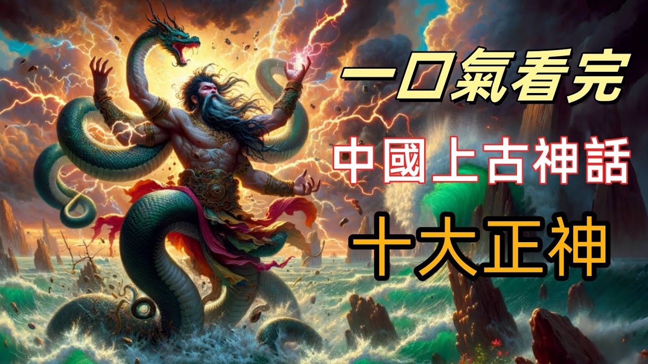 一口氣看完中國上古神話赫赫有名的十大正神，伏羲女媧上榜，黃帝竟只排第六,你認識幾位？ |你以為盤古是最早的創世神？其實他來得很晚|《山海經》裡的蓐收,人面虎爪、執鉞的西方金神！ |揭秘上古火神祝融