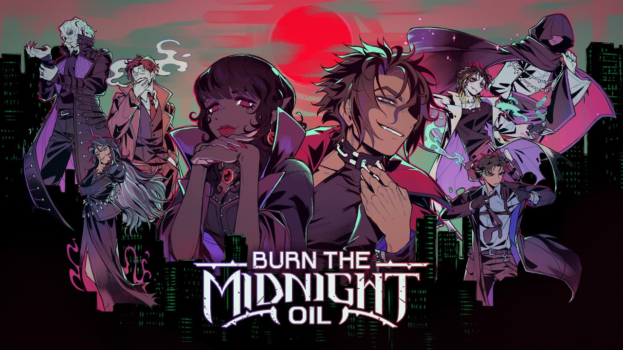 Burn the Midnight Oil (Visual Novel Demo Trailer)