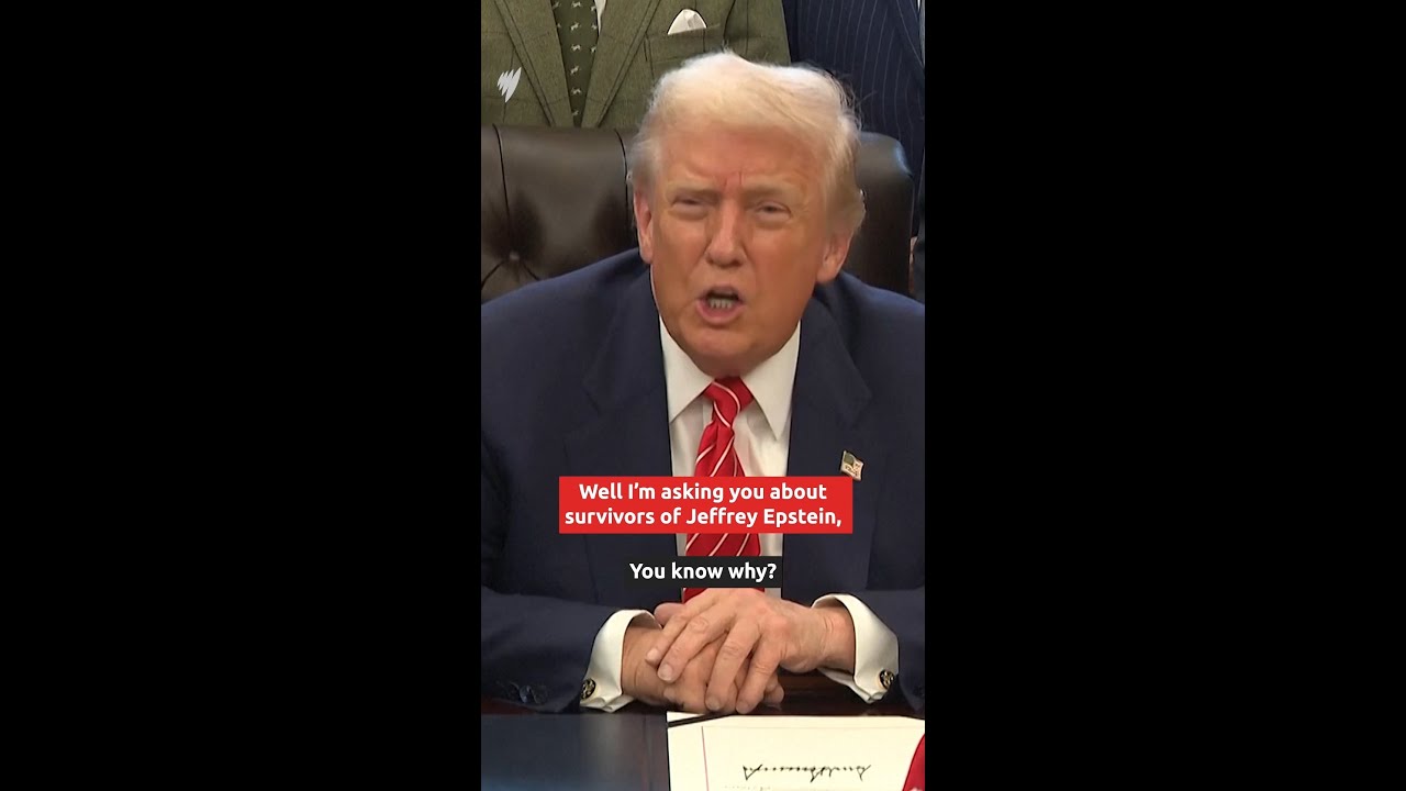 Trump urges people to 'get onto something else' following Epstein files release