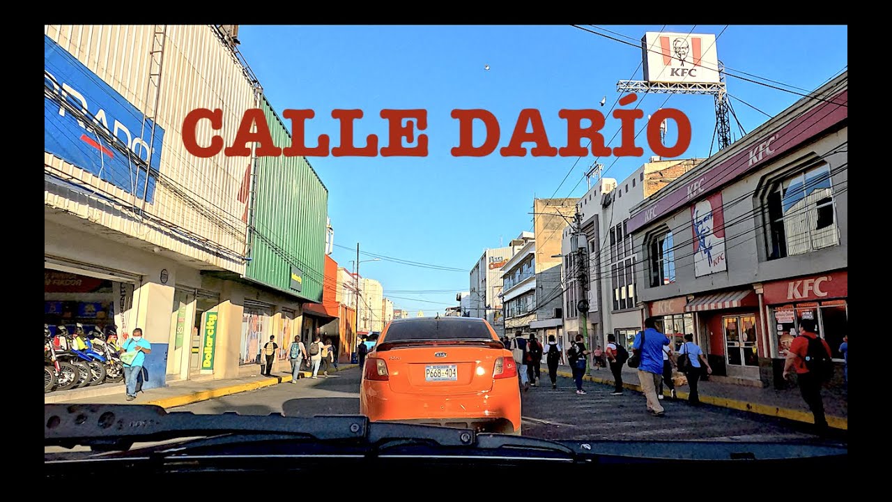 Calle Ruben Dario-Centro Histórico recuperado