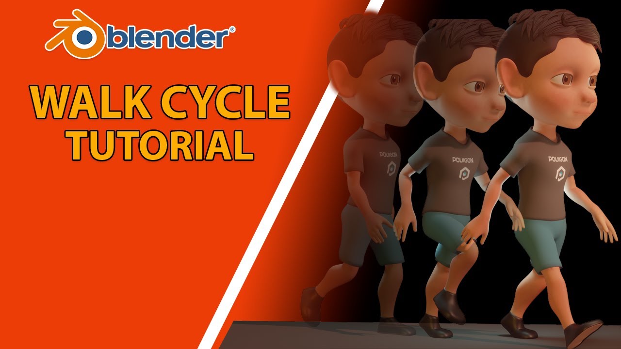 Animate a Walk Cycle in Blender - EASY