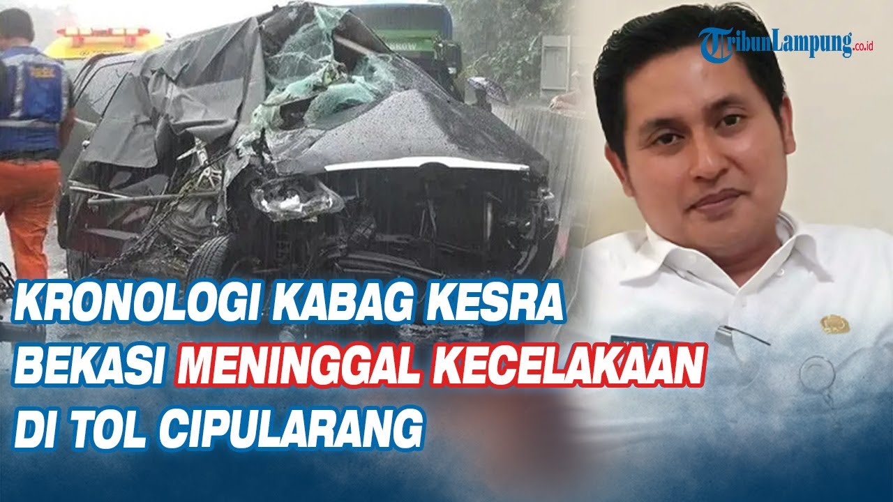 Kronologi Kabag Kesra Bekasi Meninggal Kecelakaan di Tol Cipularang
