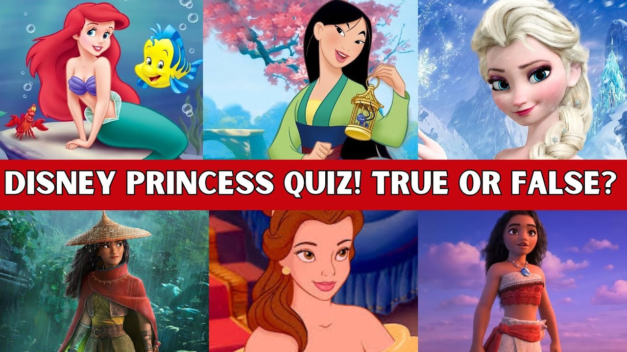 Disney Princess Quiz: True or False? 👑✨ | Test Your Disney Knowledge!