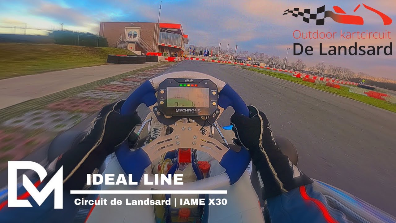 🇳🇱One lap around Kartcircuit de Landsard | Ep.2 | IAME X30 | ft. 2 year old komet tyres