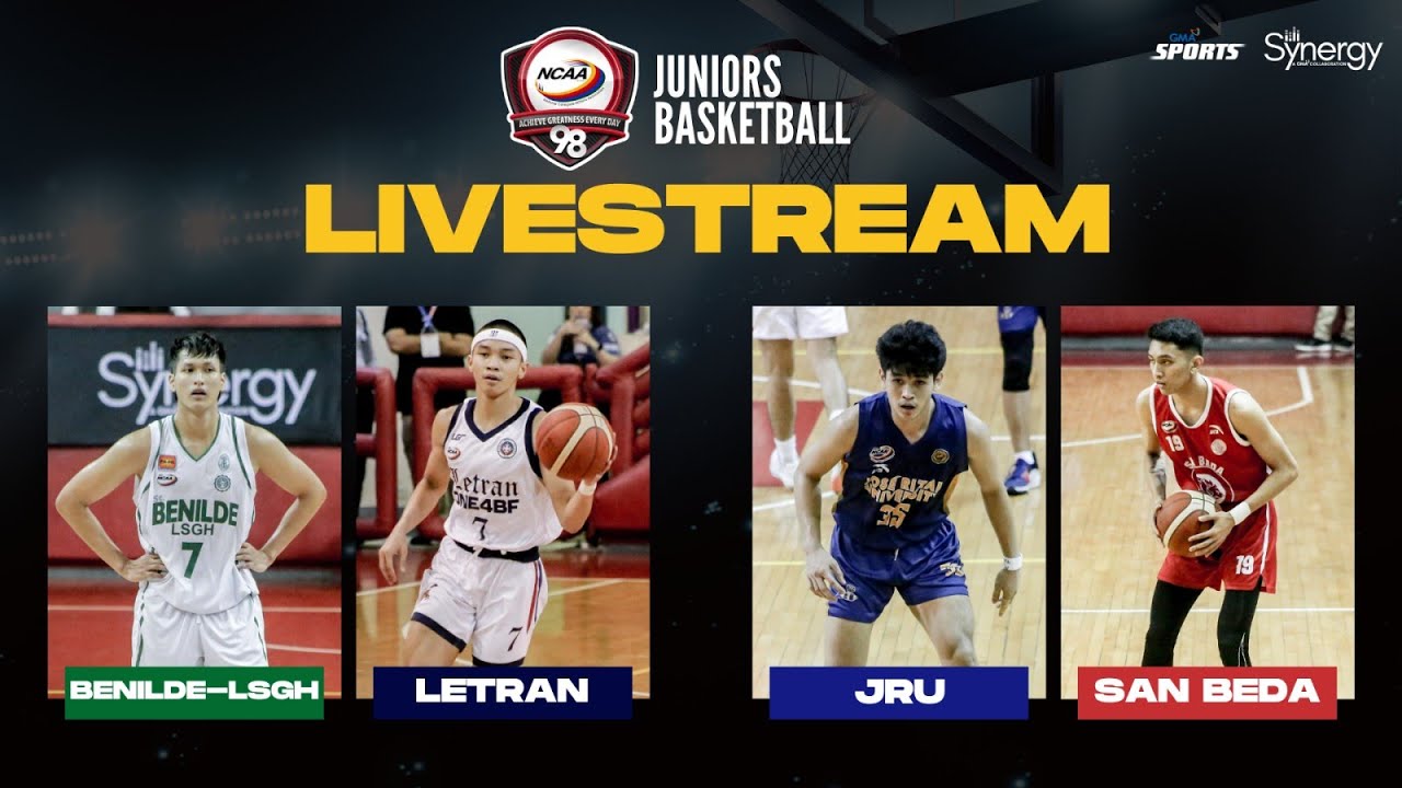 NCAA Season 98 | LSGH vs. Letran; JRU vs. San Beda (Jrs. Basketball) | LIVESTREAM