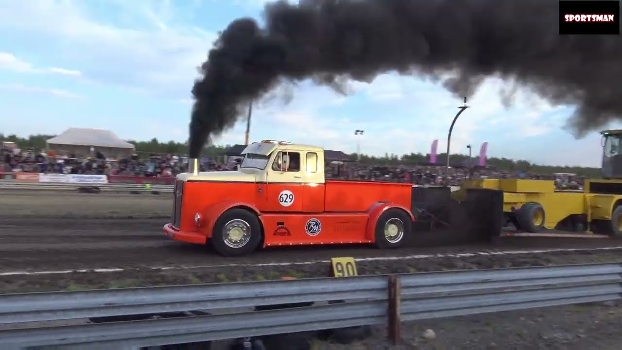 Race trucks 6700 kg - Tractor Pulling SM-finaali - Kalajoki 2024