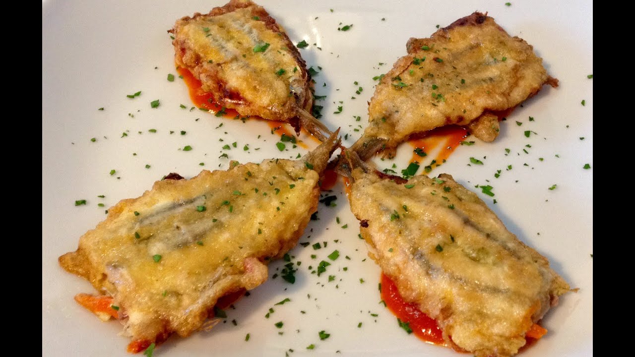 Boquerones rellenos de piperrada #24