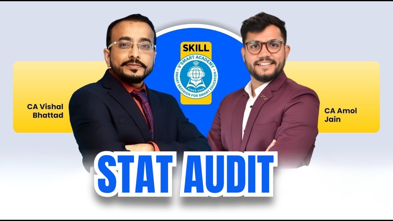 Audit Masterclass Certification | Practical Statutory Audit Course | Skill VSmart