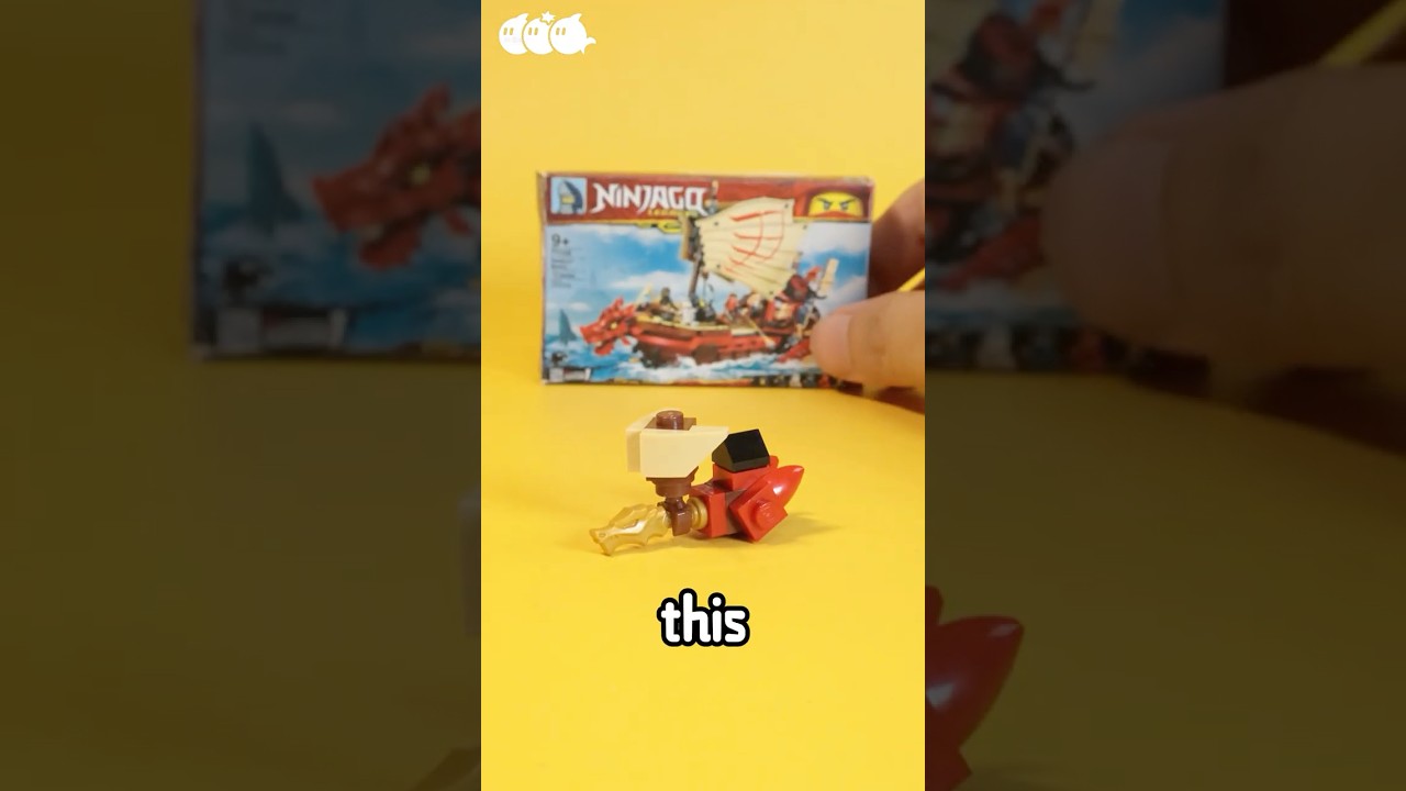 Собираем мини-версию LEGO &laquo;Дар судьбы&raquo;#lego #ninjago #legos
