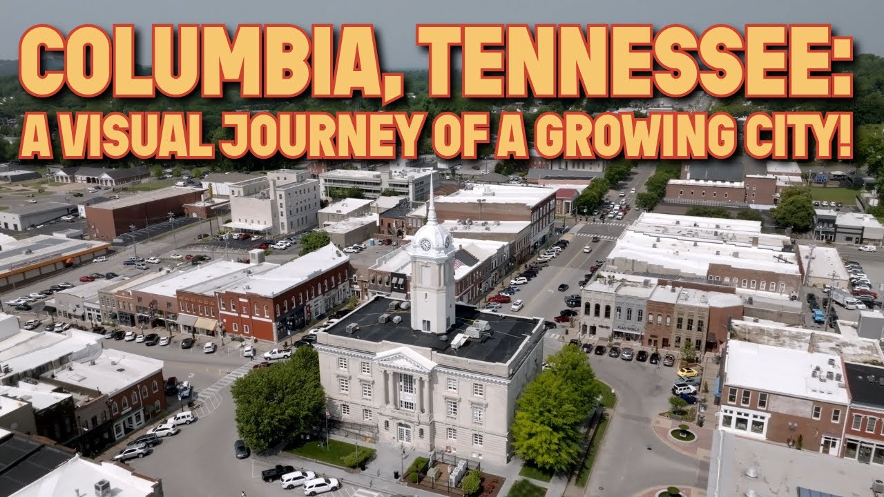 Columbia, Tennessee - charming small town in Tennessee. #columbiatennessee #tennessee